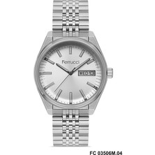 Ferrucci FER.03506M.04 Çelik Kordon Erkek Kol Saati