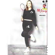 Kadın Homewear Michep Desenli Pijama Takımı Yeni Sezon