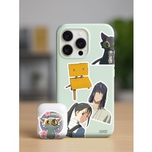 Zipzap Suzume Anime Telefon Laptop Bullet Journal Yapışkanlı Folyo Sticker Paketi