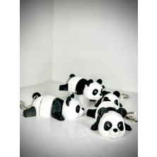 Hareketli Panda Anahtarlık