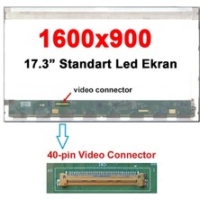 Qpart Packard Bell Easynote MS2290  17.3 Standart 40PIN 1600X900 Ekran