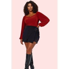 Kadın Şort Etek Feminen Straight Kalıp Dokuma Kumaş Rahat Günlük Yaz Aylarının Vazgeçilmezi