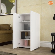 Modilayn 2 Kapaklı 4 Raflı Ayakkabılık