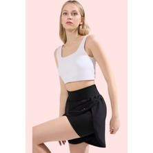 Kadın Kısa Spor Şort Normal Bel Loose Kesim Renk Yaz Aylarının Vazgeçilmezi Günlük Kullanım