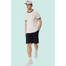 Erkek Günlük Kullanım Şort Nefes Alan 2 Iplik Rejenere Kumaş Kısa Boy Yaz Aylarının Vazgeçilmezi