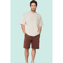 Erkek Kapri Boy Şort Pamuk Geniş Paça Günlük Kullanım Hafta Sonu Yaz Aylarının Vazgeçilmezi