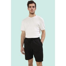 Erkek 2li Şort Seti Örme Kumaş Boru Paça Normal Bel Günlük Kullanım Yaz Aylarının Vazgeçilmezi