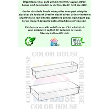 Color House 7'li Kepçelik Set Modüler Organizer Kepçe Tahta Kaşık Çekmece Içi Düzenleyici