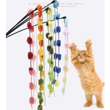 Ttt 50 cm Çıngıraklı Kedi Oyun Oltası