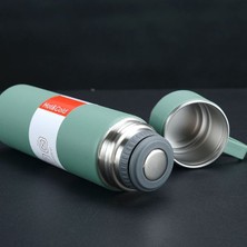 Ttt Paslanmaz Çelik Bardaklı Termos Seti 500 ml