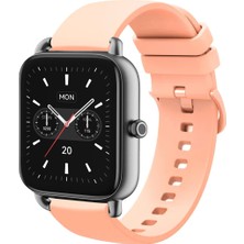 Haylou Blıng LS12 ile Uyumlu Kordon Jel Silikon Tokalı Kayış