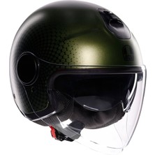 Agv Eteres Andora Matt Green Black Açık Kask