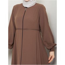 Gündelik Hac ve Umrelik Mevlana Ortası Işlemeli Ferace