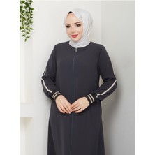 Gündelik Hac ve Umrelik Ribanalı Şeritli Ferace