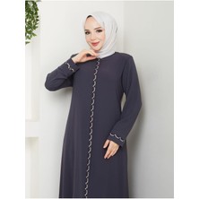 Gündelik Hac ve Umrelik Zincir Nakışlı Ferace