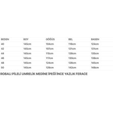 Gündelik Hac ve Umrelik Robalı Medine Ipeği Yazlık Ferace