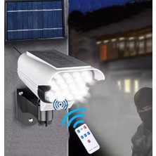 JLP-2178 A 4.7mt Kablolu Güneş Enerji Panelli Kamera Görünümlü Güneş Enerjili Solar Bahçe Lambası 3mod +Kumanda