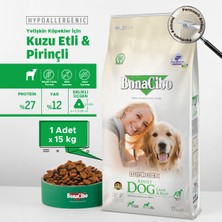 Adult Dog Kuzulu ve Pirinçli Yetişkin Köpek Maması, 15 Kg, Tüm Irklar Için, Doğal, Şeker Içermez