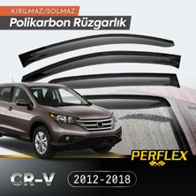 Ttt Honda Cr-V 2012-2018 Cam Rüzgarlığı V2 Düz