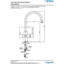 Eca Çift Akışlı (Dual Flow) Eviye Bataryası