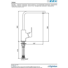 Eca Tiera Bı-Clor Eviye Bataryası Kırmızı
