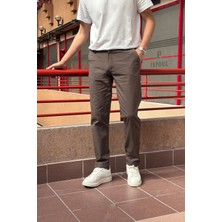 Erkek, Keten dokuma, Pamuklu kumaş, Regular fit, Mevsimlik Pantolon 294