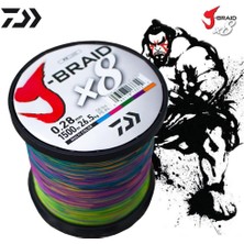 Daiwa J-Braid 8b Multicolor 1500M Ip Misina Kalınlık (Mm) : 0,50MM