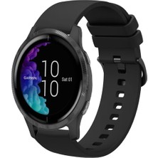 Garmin Venu ile Uyumlu Kordon Jel Silikon Tokalı Kayış