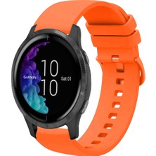 Garmin Venu ile Uyumlu Kordon Jel Silikon Tokalı Kayış