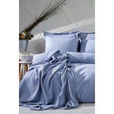 Esentıal Düz Mavi Çift Kişilik Nevresim Takımı