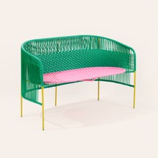 Ames & Zsa Zsa Zsu - Bench 112x70x72 Cm Yeşil