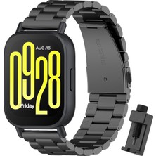 Xiaomi Redmi Watch 5 Active / Redmi Watch 5 Lite Uyumlu 22MM Metal Paslanmaz Çelik Kordon