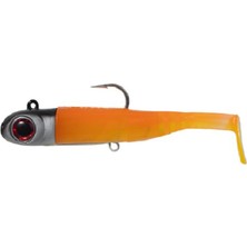 Seabor Lily Shad 2+1 14CM 150GR Silikon Yem Renk : Orange Uv