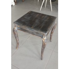 ESKİTME YAN SEHPA KARE TASARIM (AĞAÇ ÜRETİM)