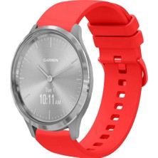 Garmin Vivomove 3 ile Uyumlu Kordon Jel Silikon Tokalı Kayış