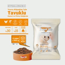 Puppy Dog Tavuklu Yavru Köpek Maması, 100 gr x 5 Adet, Tüm Irklar Için, Doğal, Şeker Içermez