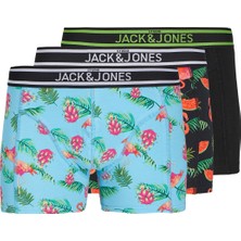 Jack & Jones Additionals Jacwatermelon Logolu Pamuklu 3 Pack Boxer Erkek Boxer 12273099