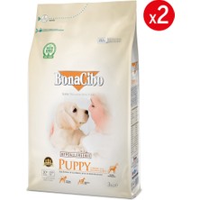 Puppy Dog Tavuklu Yavru Köpek Maması, 3 kg x 2 Adet, Tüm Irklar Için, Doğal, Şeker Içermez