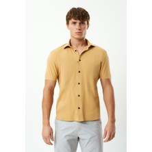 Exuma Erkek Hardal Pike Gömlek