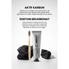 Luis Bien Aktif Karbon Diş Temizleme Macunu 75 ml - Bambu Diş Fırçası Set