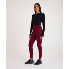 Nonofit Yüksek Bel Düz Sporcu Tayt