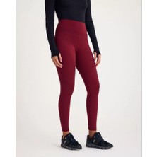 Nonofit Yüksek Bel Düz Sporcu Tayt