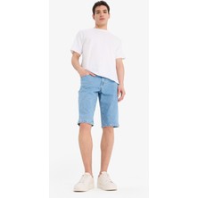 DeFacto Regular Fit Jean Bermuda Şort A4805AX25SM