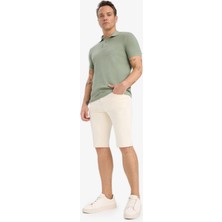 DeFacto Slim Fit Jean Bermuda Şort B0380AX25SM