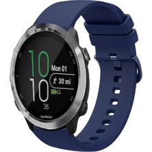 Garmin Forerunner 645 / 645 Music ile Uyumlu Kordon Jel Silikon Tokalı Kayış