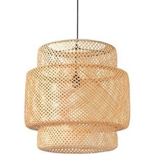Mylamp Sitrus 53X50 Cm.  Doğal Bambu Avize
