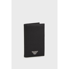 Emporio Armani Logolu Deri Cüzdan Erkek Cüzdan EM002544 AF13805 UC001