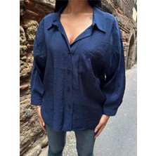 Lacı Pamuk Polyester Cepli Gömlek