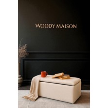 Marilyn Puf Modern Tarz Yatak Ucu Sandıklı Puf Kapı Girişi Bench Koltuk 35*90*42 cm
