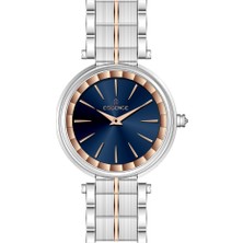 Essence ES6934FE.520 Çelik Kasa Çelik Kordon 5 Atm Su Geçirmezlik Metalik Renk Kadın Kol Saati